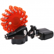 明特佳 MTJ-1330-1 0.3W、IP65、续航时间≥12h、DC3.7V、5700K、旋转磁吸车载警示灯(计价单位：套) 红色