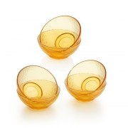 康宁（VISIONS）VISIONS琥珀色餐具（晶莹系列）6件组（6个小碗）