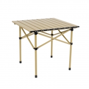 徽羚羊 户外阳台便携折叠桌方桌餐桌（碳钢桌面） 52*51*50CM