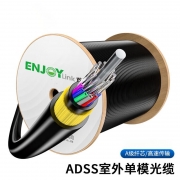 欢联 H22245-ADSS-100-PE-D 全介质自承式架空ADSS光缆 100跨距 双层保护 24芯 （计价单位：米)