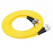 欢联 HFC2675L020-E FC-ST 双芯单模光纤跳线 2M/条 （计价单位：条) 黄色