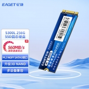 忆捷（EAGET）S300L-256G固态（SSD、M.2、NGFF）