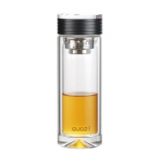 果兹（GUOZI） 晶仕双层玻璃保温杯