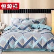 恒源祥TBK2020莱德磨毛四件套200*230cm单位：套