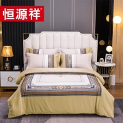 恒源祥TBK3031圣维纳水洗真丝四件套
200*230cm
单位：套