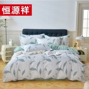 恒源祥TBK2016乐芙水洗棉四件套200*230cm单位：套