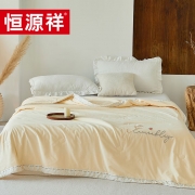 恒源祥TSB2048珍珠纱绣花棉花夏被200*230cm单位：条