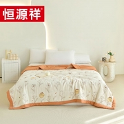 恒源祥TSB2049泡芙棉鲜豆被夏被（黄）200*230cm单位：条