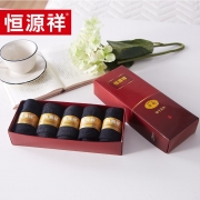 恒源祥HYX1006羊毛男袜礼盒均码单位：盒