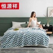 恒源祥TLS1045麦穗多功能提花毯180*200cm单位：条