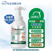 洗得宝 无醇免洗泡沫手消毒液 500ml/瓶 不含酒精免洗洗手液