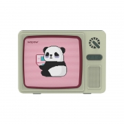 沃品熊猫电视复古蓝牙音箱 AP07