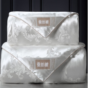 中卡 风雅贡缎提花蚕丝被