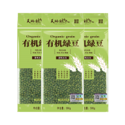 天地粮人 有机绿豆330g*3